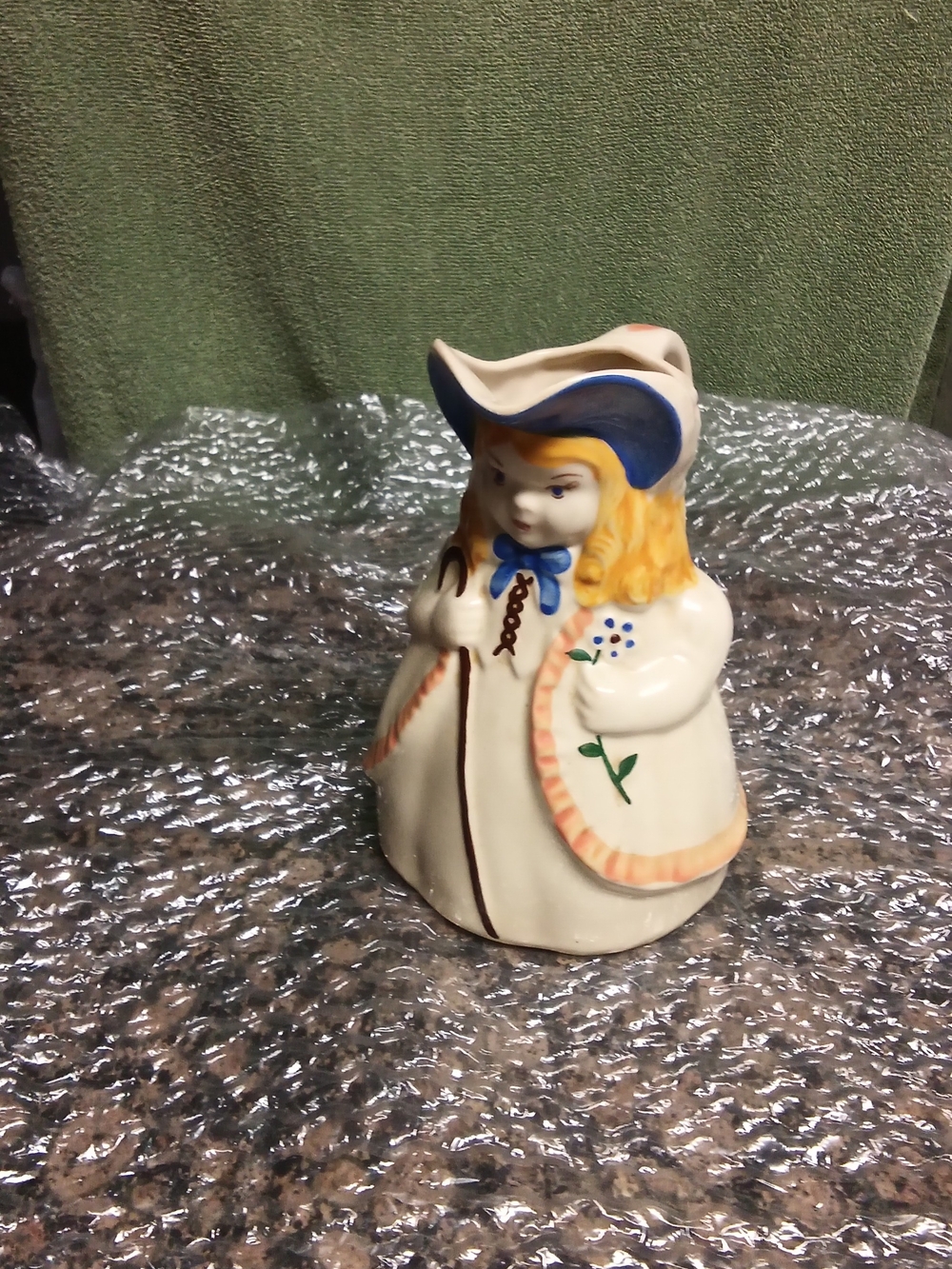 Little Bo Peep Antique Milk Pitcher Shawn Pottery